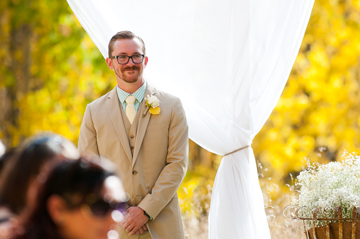 40 groom at altar fall wedding limelife photography 040