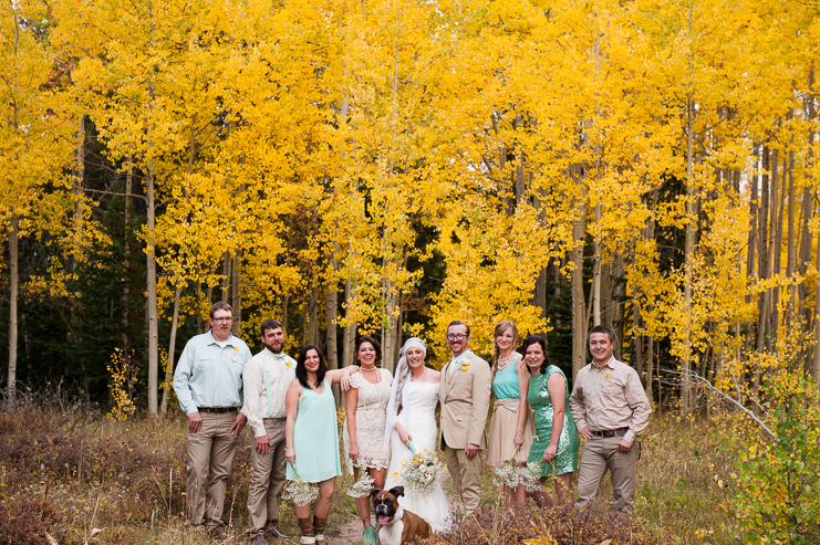 Limelife Photography fall wedding party photos