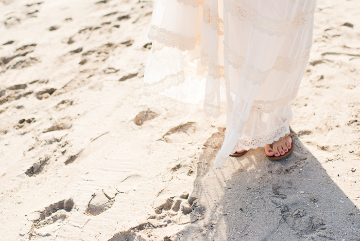 28 Limelife Photography san diego beach wedding dress