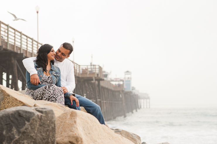 5 beach pier engagement photos Limelife Photography_005