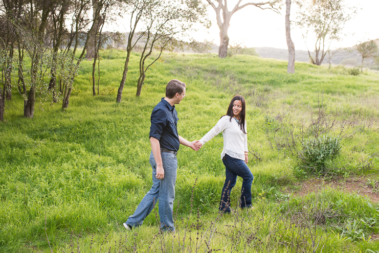 5 green and woodsy engagement photos Limelife Photography San Diego photographers_006